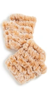 Jocelyn Knitted Faux Fur Mandy Mittens