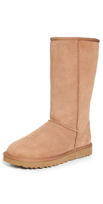 Ugg W Classic Tall Ii Boots In Chestnut