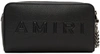 AMIRI BLACK EMBOSSED DOPP KIT POUCH