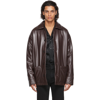 OPENING CEREMONY FAUX-LEATHER CAR JACKET