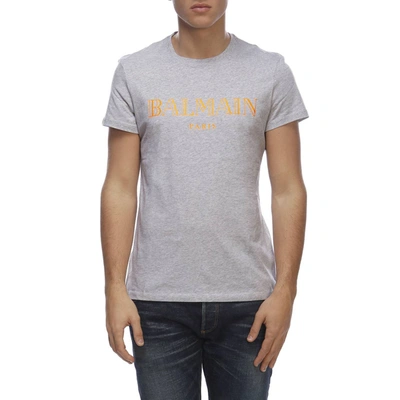 Balmain T-shirt  Men In Grey