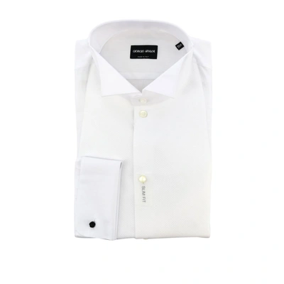 Giorgio Armani Shirt  Men In White