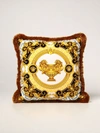 VERSACE HOME CUSHION WITH BAROQUE PRINT,342897047