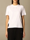 Mcq By Alexander Mcqueen Mcq Cotton Tshirt With Logo In White