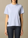 Mcq By Alexander Mcqueen Mcq Cotton Tshirt With Logo In Lilac