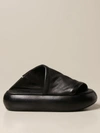 Marsèll Marsell Black Ciambellona Platform Sandals In Black