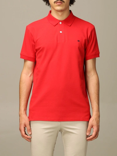 Xc Polo Shirt  Men In Red