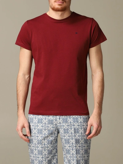 Xc T-shirt  Men In Burgundy