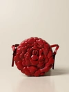 Valentino Garavani Atelier Bag 03 Rose Edition Bag In Nappa Leather In Red