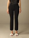 L'autre Chose Tailored Slim-fit Trousers In Black