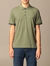 FAY COTTON PIQUE POLO SHIRT WITH LOGO,330385012