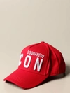 Dsquared2 Be Icon Baseball Cap In Red