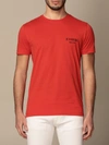 Iceberg Mickey Mouse Printed T-shirt In Red