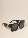 Versace Ve4402 Square-frame Acetate Sunglasses In Grey