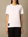 Mcq By Alexander Mcqueen Mcq Cotton Tshirt With Logo In White