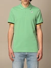 K-WAY POLO SHIRT K-WAY MEN COLOR MINT,337351077