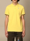 K-way Polo Shirt  Men Color Yellow