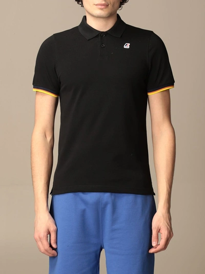 K-way Polo Shirt  Men Color Black