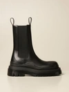 Bottega Veneta The Lug Slip-on Boots In Black