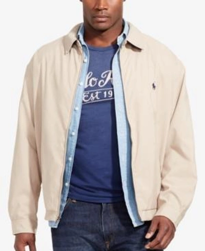 POLO RALPH LAUREN MEN'S BIG & TALL JACKETS, BI-SWING WINDBREAKER