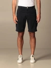 Woolrich Shorts With Cargo Pockets In Blue