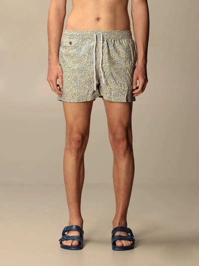 Kiton Patterned  Boxer Costume In Multicolor