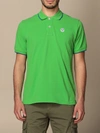 North Sails Polo Shirt In Cotton With Logo In Green