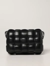 Bottega Veneta Padded Cassette  Bag In Woven Nappa In Black