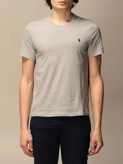 Polo Ralph Lauren Cotton Tshirt In Grey