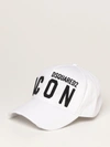 Dsquared2 Be Icon Baseball Cap In White