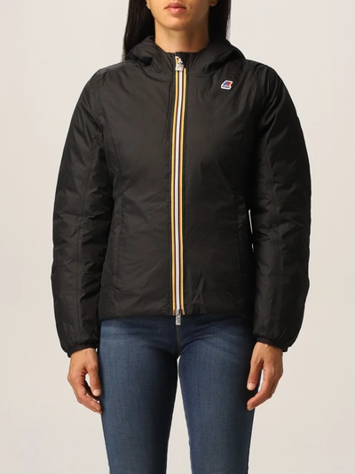 K-way Jacket  Women Color Black In Black