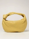 Bottega Veneta Yellow Intrecciato 'the Jodie' Bag In Mustard