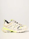 Balenciaga Sneakers Track Worn Out White And Yellow In White