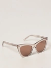 Saint Laurent Kate Sunglasses In Nude