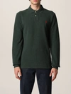 Polo Ralph Lauren Cotton Polo Shirt In Green