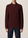 Polo Ralph Lauren Cotton Polo Shirt In Bordeaux