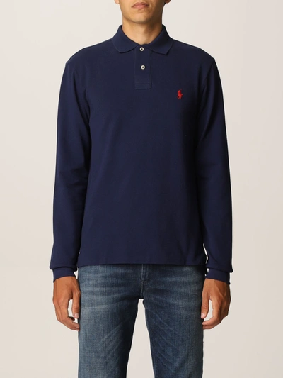 POLO RALPH LAUREN POLO SHIRT IN PIQUE COTTON,346060009