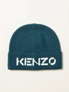 Kenzo Hat With Tiger In Blue