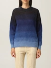Isabel Marant Étoile Sweater In Shaded Mohair In Navy