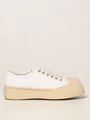 Marni Pablo Chunky  Sneakers In Leather In White