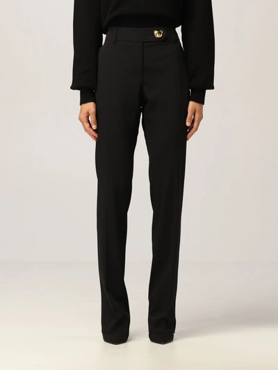Moschino Couture Pants With Teddy In Black