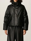 Mm6 Maison Margiela Mm6 By Maison Margiela Oversized Black Sports Jacket With Double-zipper Closure In Black