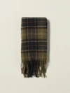 Barbour Moresdale Lambswool & Cashmere Tartan Scarf In Multicolor