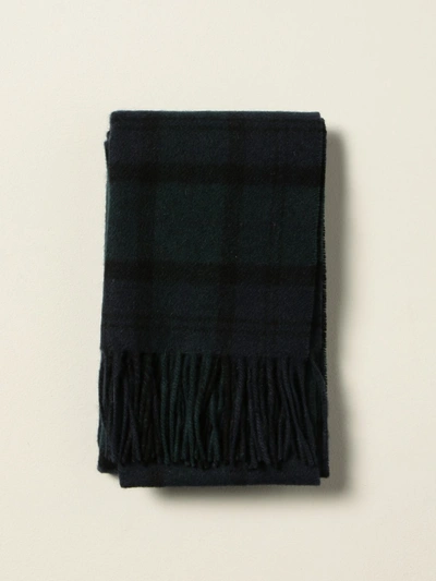 Barbour Scarf In Tartan Wool In Fa03