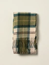 Barbour Scarf - Ancient Green Merino Cashmere In Fa07