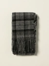 Barbour Tartan Merino Wool & Cashmere Scarf In Fa05