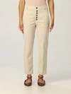 Dondup Trousers  Women In Beige