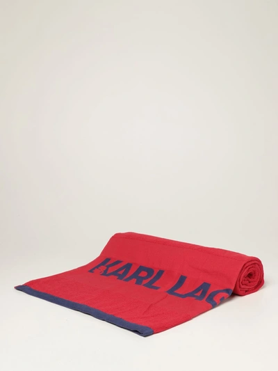 Karl Lagerfeld Beach Towel  Men In Red