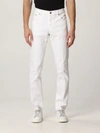 Dondup Mid-rise Skinny Jeans In White