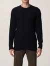 Brooksfield Men's 203lm0059608 Blue Wool Sweater